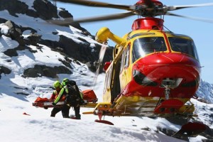soccorso alpino elicottero neve (facebook)